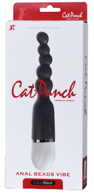 Cat Punch A ANAL BEADS VIBE BLACK 商品説明画像3