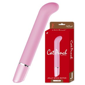【在庫限定セール!!3月31日まで】CatPunch J Jolly Stick Rotor Pink 　キャットパンチ J ジョリースティックローター ピンク