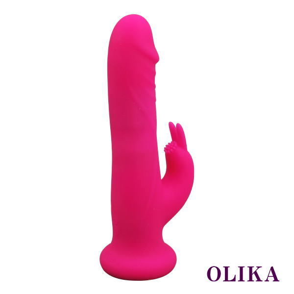 OLIKA Pink Dildo Spinning Pearl          （ピンクディルド　スピニングパール） 商品説明画像2