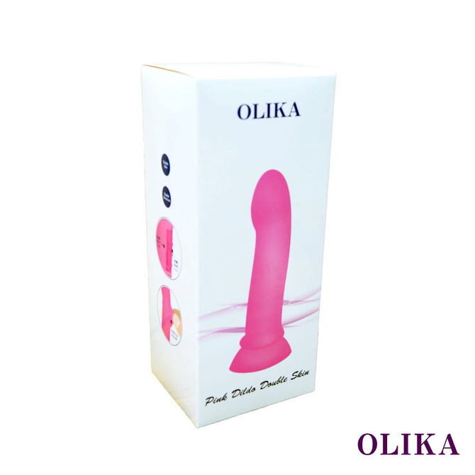 OLIKA Pink Dildo Double Skin(ピンクディルド ダブルスキン)     PAGOS-019 商品説明画像6