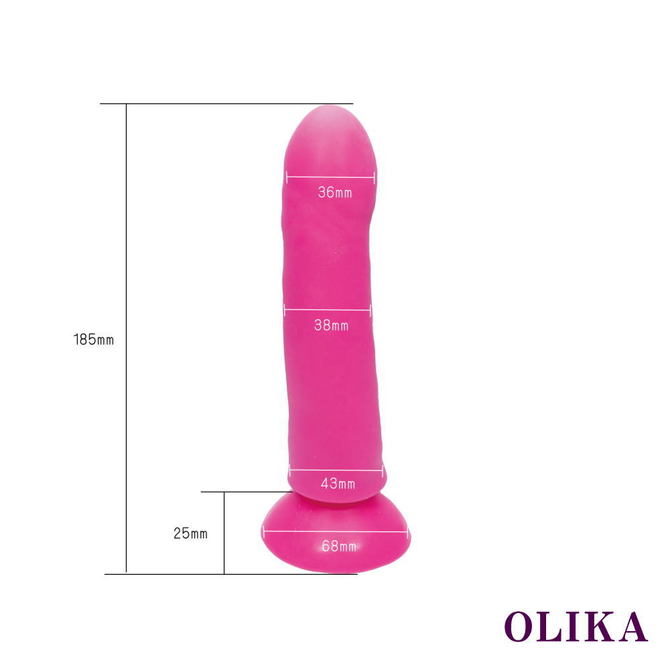 OLIKA Pink Dildo Double Skin(ピンクディルド ダブルスキン)     PAGOS-019 商品説明画像7