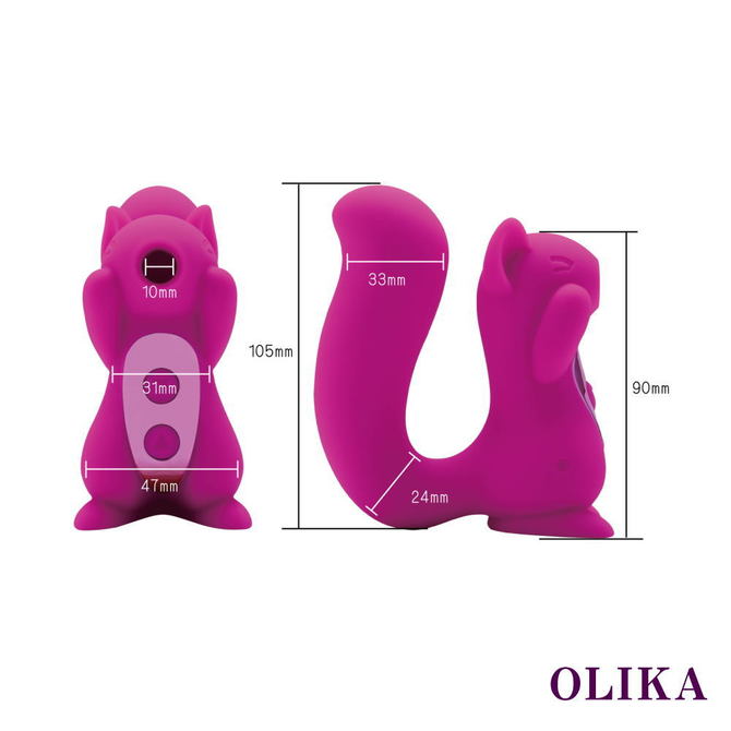 OLIKA Clice （オリカ　クリス）【クリトリス吸引＆バイブ】     PAGOS-023 商品説明画像7