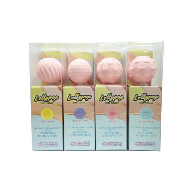 ZITTA　Lollypop　キャンディーローター　ピンク     PAGOS-085 商品説明画像3