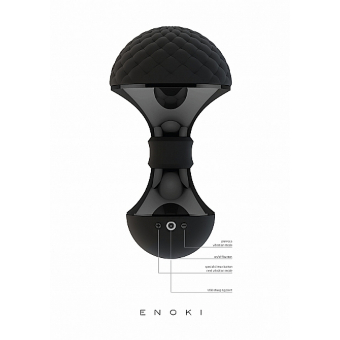 Enoki【エノキ】　Bendable　Massager　Black     SKIT-110 商品説明画像8