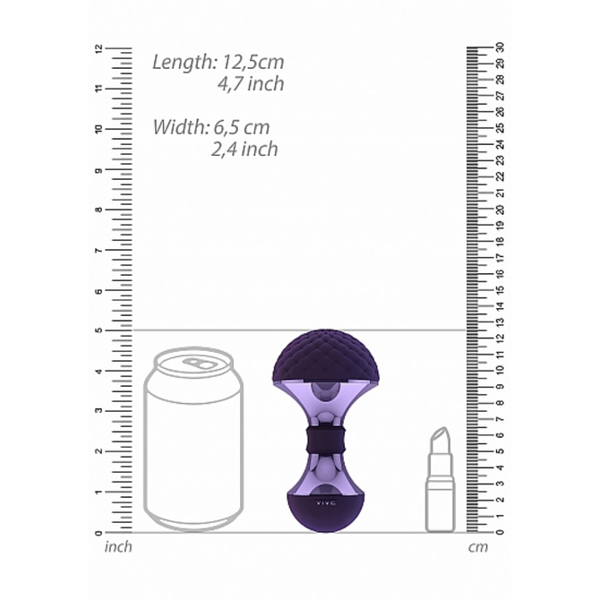 Enoki【エノキ】　Bendable　Massager　Purple     SKIT-111 商品説明画像4