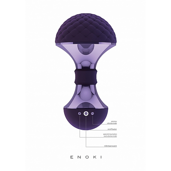 Enoki【エノキ】　Bendable　Massager　Purple     SKIT-111 商品説明画像8