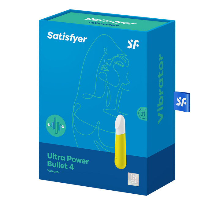 Satisfyer Ultra Power Bullet 4/ サティスファイヤー ウルトラパワーバレット4 イエロー 商品説明画像1