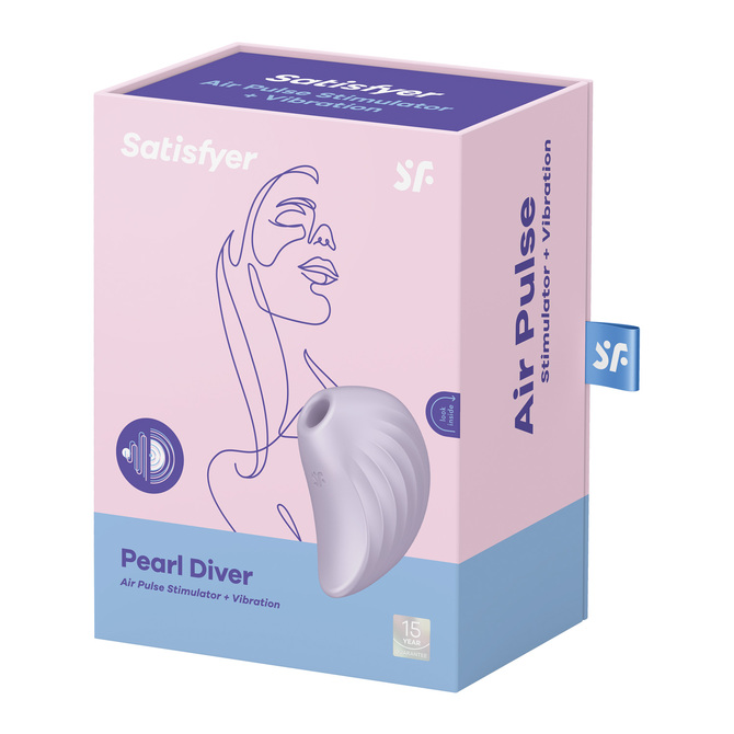 Satisfyer Pearl Diver / サティスファイヤー パールダイバー　バイオレット 商品説明画像1