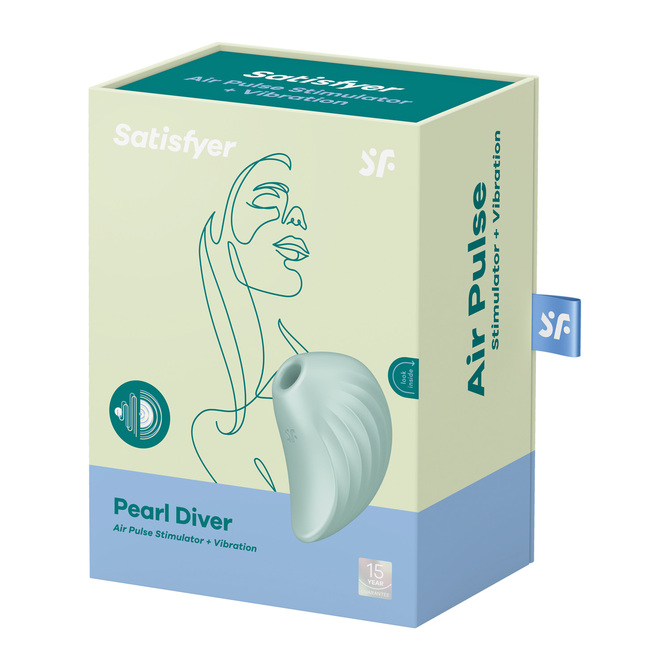 Satisfyer Pearl Diver / サティスファイヤー パールダイバー　ミント 商品説明画像1