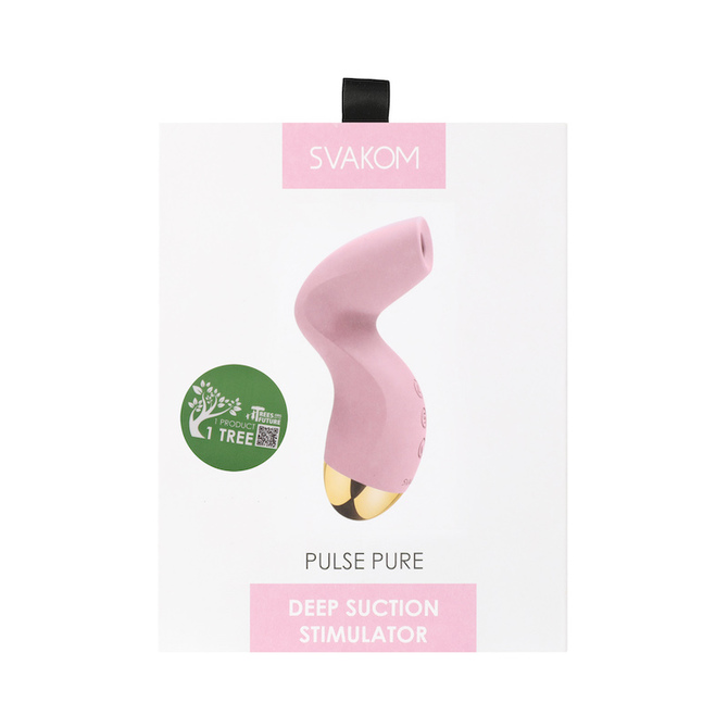 SVAKOM Pulse Pure Pink/ スバコム パルスピュア ピンク 商品説明画像1