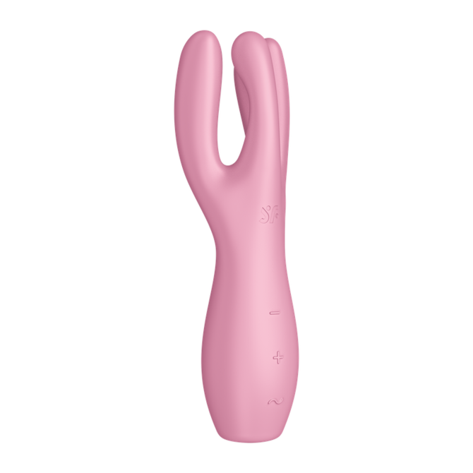Satisfyer Threesome3 Pink/サティスファイヤー スリーサム3 ピンク 商品説明画像4