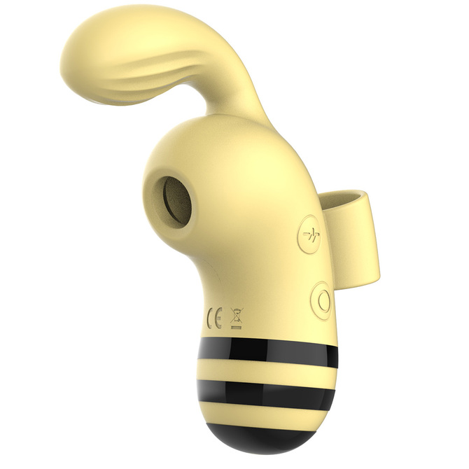 Bee 指輪吸引振動ローター	NY-005	イエロー 商品説明画像1