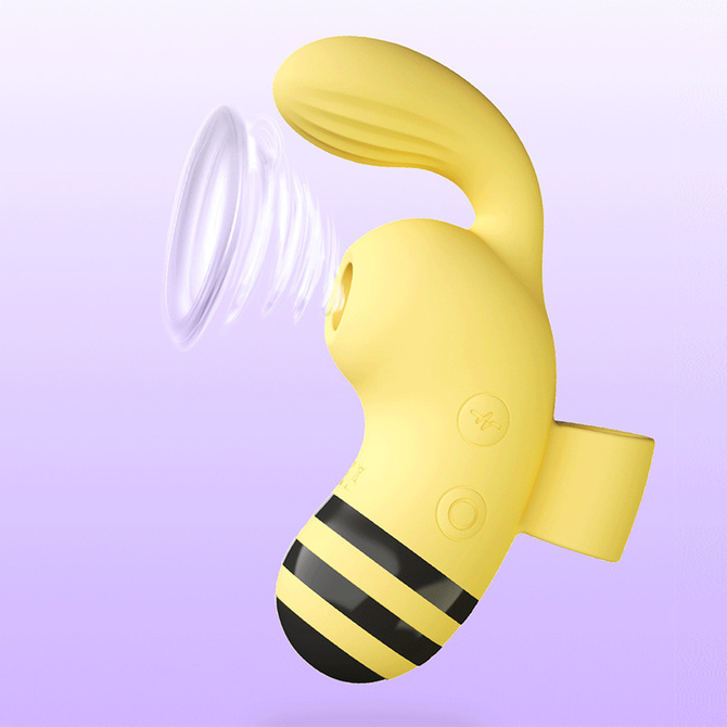 Bee 指輪吸引振動ローター	NY-005	イエロー 商品説明画像6