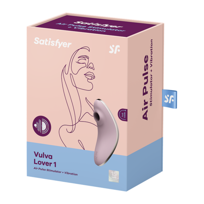 Satisfyer Vulva Lover1 violet/サティスファイヤー バルバラバー1 バイオレット 商品説明画像1