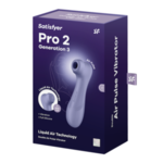 Satisfyer Pro2 G3 Lilac/サティスファイヤー プロ2 G3 ライラック クリトリス吸引