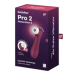 Satisfyer Pro2 G3 WineRed +APP/サティスファイヤー プロ2 G3 ワインレッド(アプリ対応)