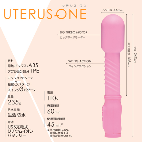 UTERUS-ONE(ウテルスワン)ピンク 商品説明画像2
