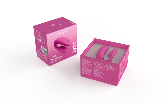ウィーバイブ シンク ピンク/We-Vibe Sync Pink 商品説明画像1