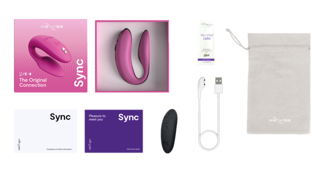 ウィーバイブ シンク ピンク/We-Vibe Sync Pink 商品説明画像7