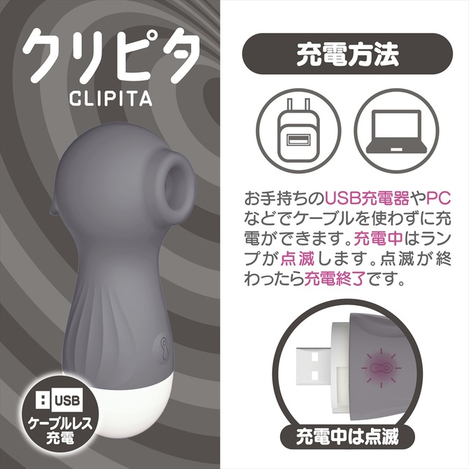 クリピタ　グレー　CLIPITA 商品説明画像5