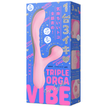 TRIPLE　ORGA　VIBE［トリプルオーガバイブ］　pink     UPPP-440 バイブ:ミドル