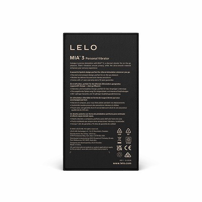 LELO MIA3 ブラック 商品説明画像7