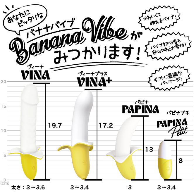 バナナバイブ　パピナプチ（ビーチ） 商品説明画像6