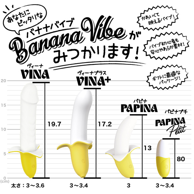 バナナバイブ　パピナプチ（サンセット） 商品説明画像6