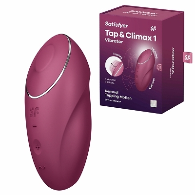 サティスファイヤー タップ＆クライマックス ／Satisfyer Tap & Climax 1 Red 商品説明画像1