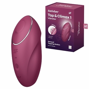 サティスファイヤー タップ＆クライマックス ／Satisfyer Tap & Climax 1 Red