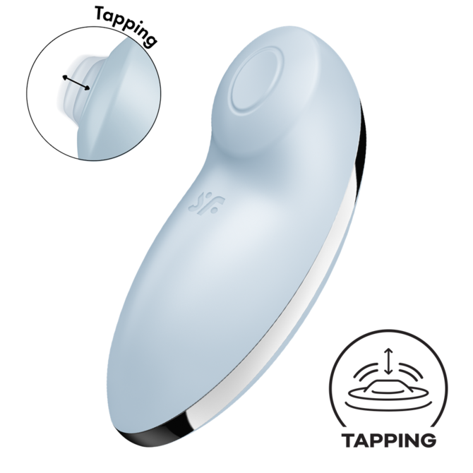 サティスファイヤー タップ＆クライマックス 2／Satisfyer Tap & Climax 2 Blue 商品説明画像1