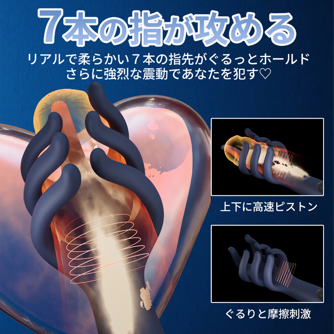 指７本型オナホール（ＳＷ－２２７） 商品説明画像5