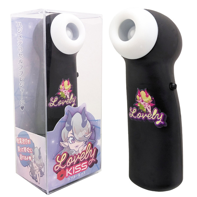 【吸引ローター】ラブリーキッス（ブラック） 商品説明画像1