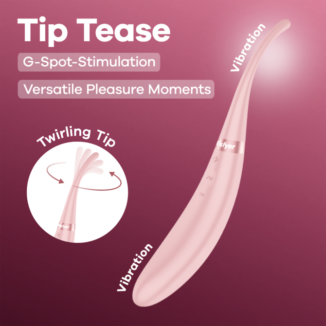 Satisfyer Tip Tease/サティスファイヤー ティップティーズ 商品説明画像1
