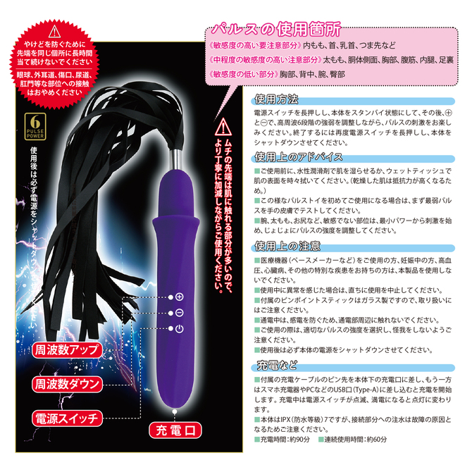 電撃快感!! Part2 SUPER SMパルスムチ プラスワン 商品説明画像5