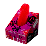 純国産 ぷにっとりあるディルド RED 9cm UHTP-351